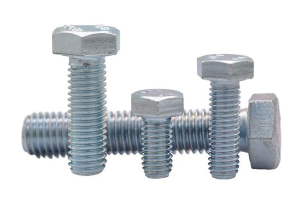 vít bulong hexagon ngoài mạ kẽm cấp cường độ 4.8